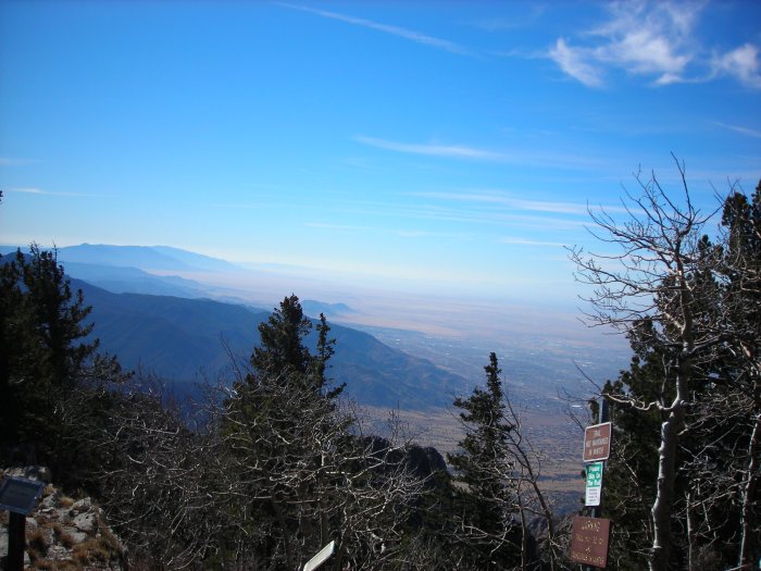 View from Sandia Crest
